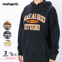 【5月10日−12日限定★クーポン配布中】マハグリッド mahagrid レディーストップス COLLEGE LOGO HOODIE MG2BSMM401A　　フィットハウス