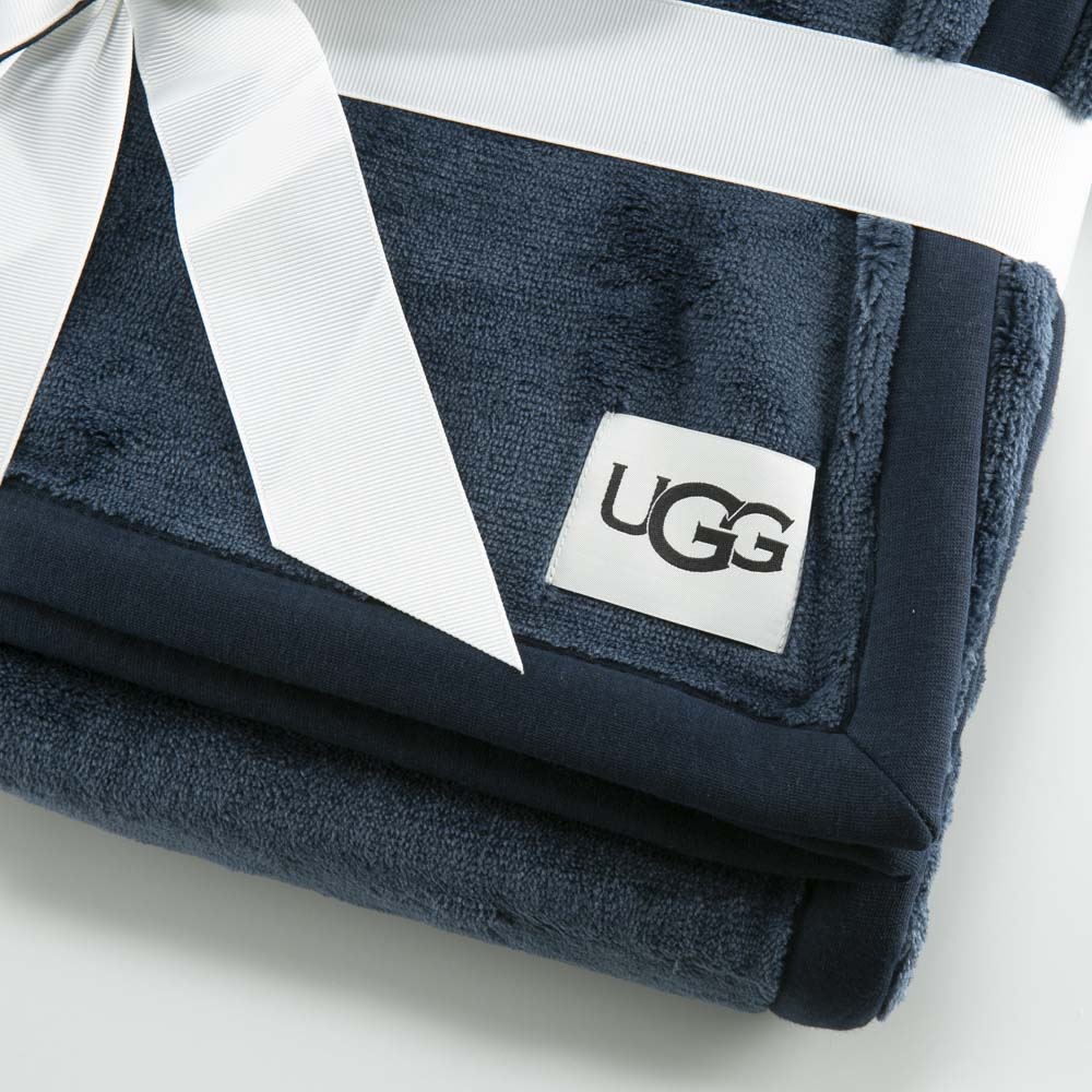 アグ UGG ブランケット Duffield Throw II ダッフィールド スロー Indigo 1106011-IND　　フィットハウス