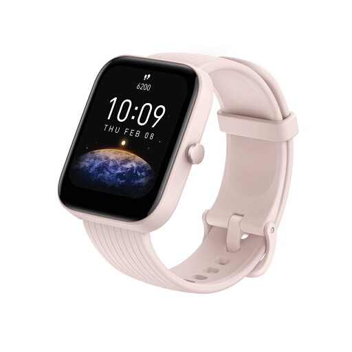 【6月21日-6月22日限定★クーポン配布中】アマズフィット AMAZFIT Bip 3 Pro ピンク スマートウォッチ SP170047C06 フィットハウス 【6月21日-6月22日限定★クーポン配布中】アマズフィット AMAZFIT Bip 3 Pro ピンク スマートウォッチ SP170047C06 フィットハウス