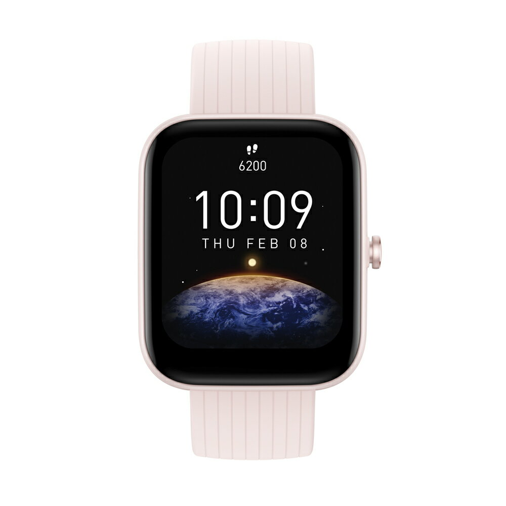 【6月21日-6月22日限定★クーポン配布中】アマズフィット AMAZFIT Bip 3 Pro ピンク スマートウォッチ SP170047C06　　フィットハウス