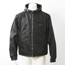 【4月20日-4月21日限定★クーポン配布中】プラダ PRADA メンズアウター 前ZIP フード付きブルゾン SGB685-1WQ8-211　　フィットハウス