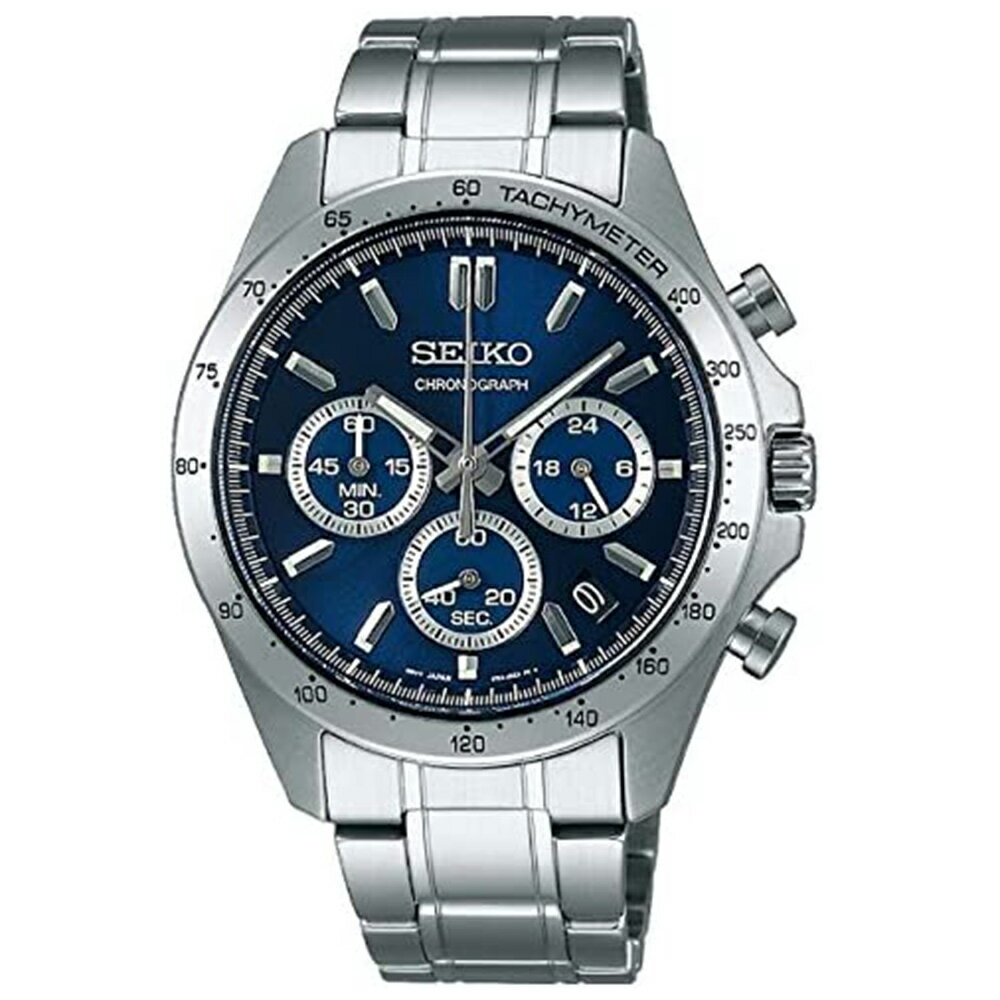 【お買い物マラソン期間中ポイント10倍】セイコー SEIKO 腕時計 ラウンド クロノグラフ ステンレスベルト Mウォッチ SBTR011 フィットハウス