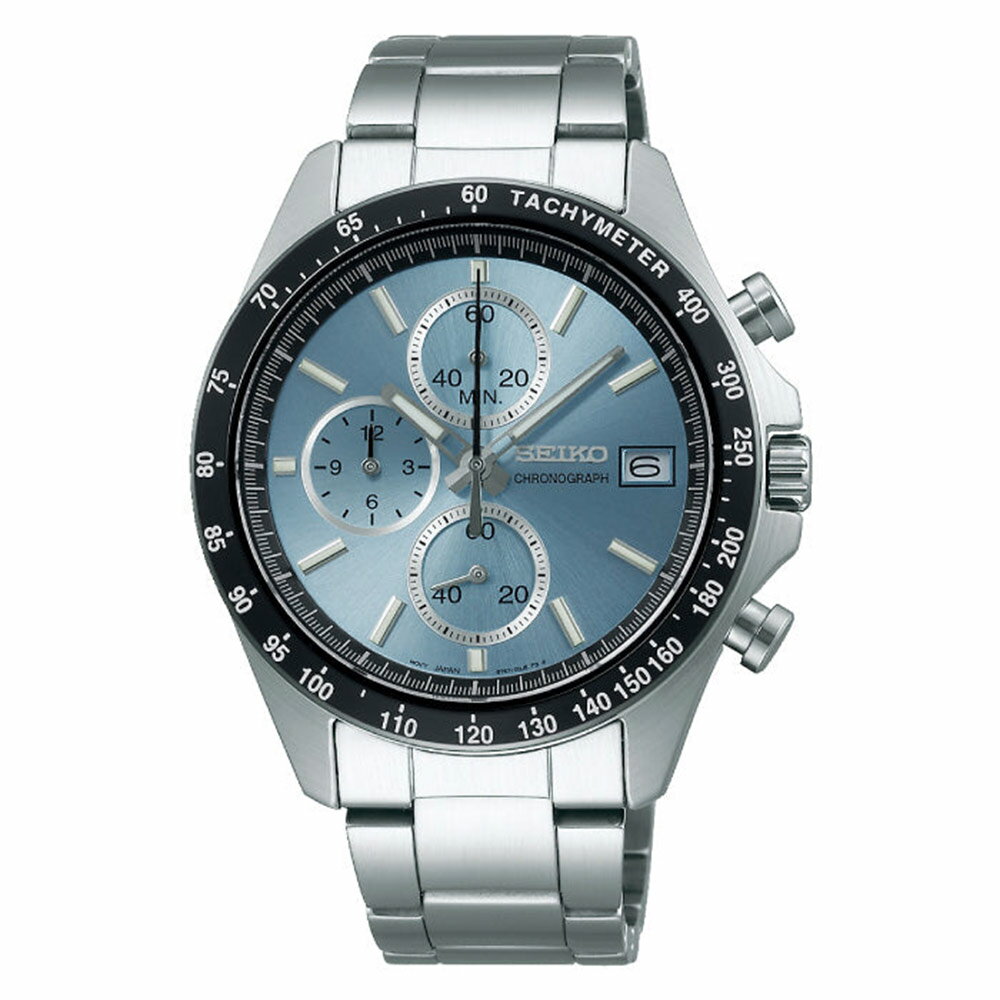 【お買い物マラソン期間中ポイント10倍】セイコー SEIKO 腕時計 ラウンド クロノグラフ ステンレスベルト Mウォッチ SBTR029 フィットハウス