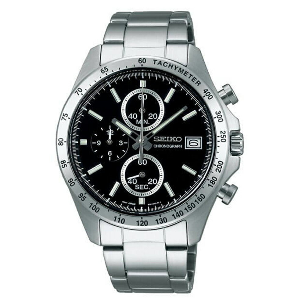 【ワンダフルデー限定★10％クーポン★】セイコー SEIKO 腕時計 SPIRIT ラウンドクロノグラフ ステンレスベルト Mウォッチ SBTR005　　フィットハウス