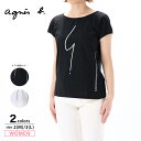 【5月3日−6日限定★クーポン配布中】アニエスベー agnes b. レディーストップス Short sleeves Australie 