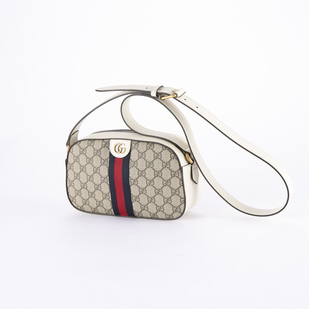 グッチ ショルダーバッグ レディース 【5月18日−20日限定★クーポン配布中】グッチ GUCCI GGスプリーム OPHIDIA SM ショルダーバッグ 681064 96IWT/ガンメタ　　フィットハウス