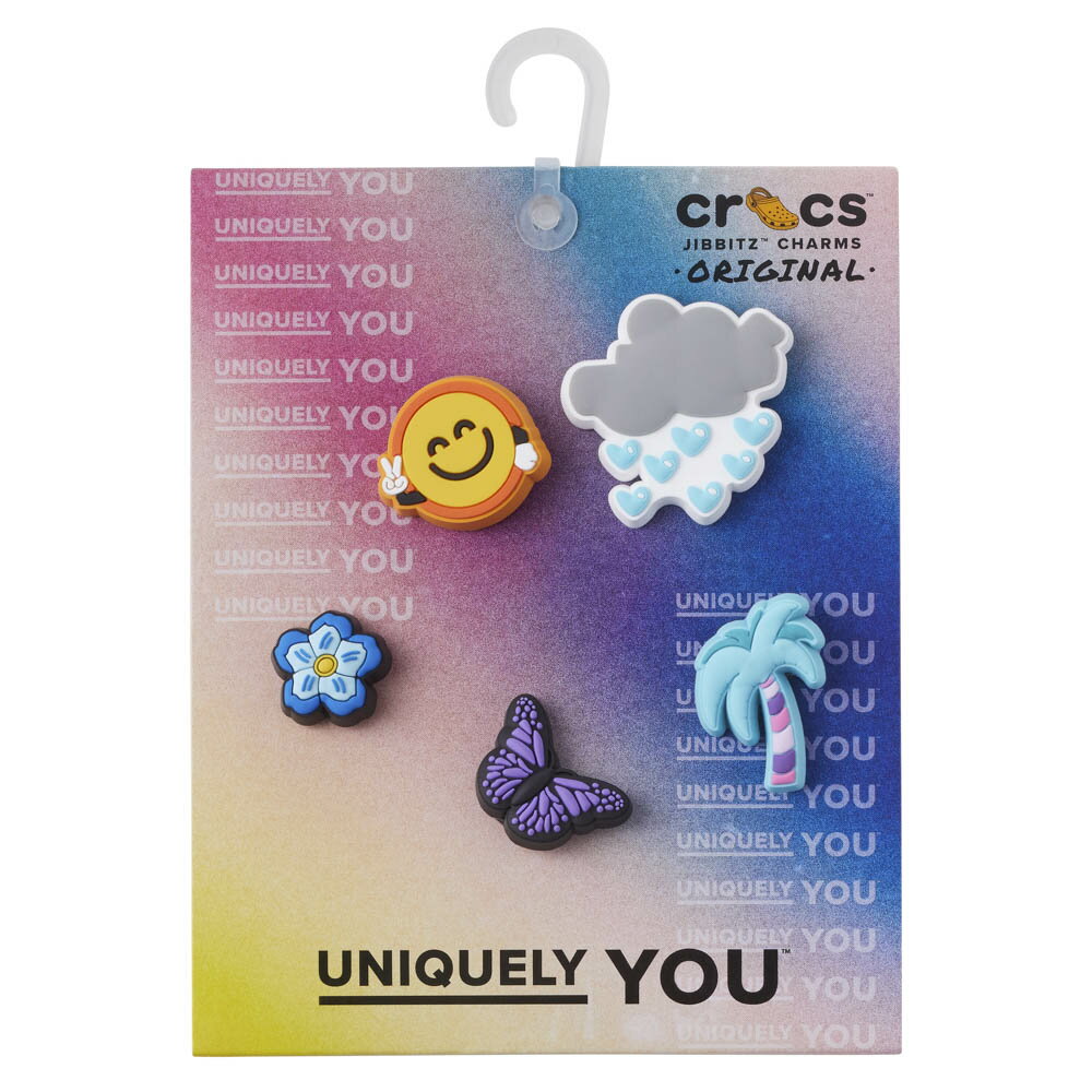 【5月18日−20日限定★クーポン配布中】クロックス CROCS シューズアクセサリー CHILL SUMMER チル サマー 5 PACK 10011408　　フィットハウス 1