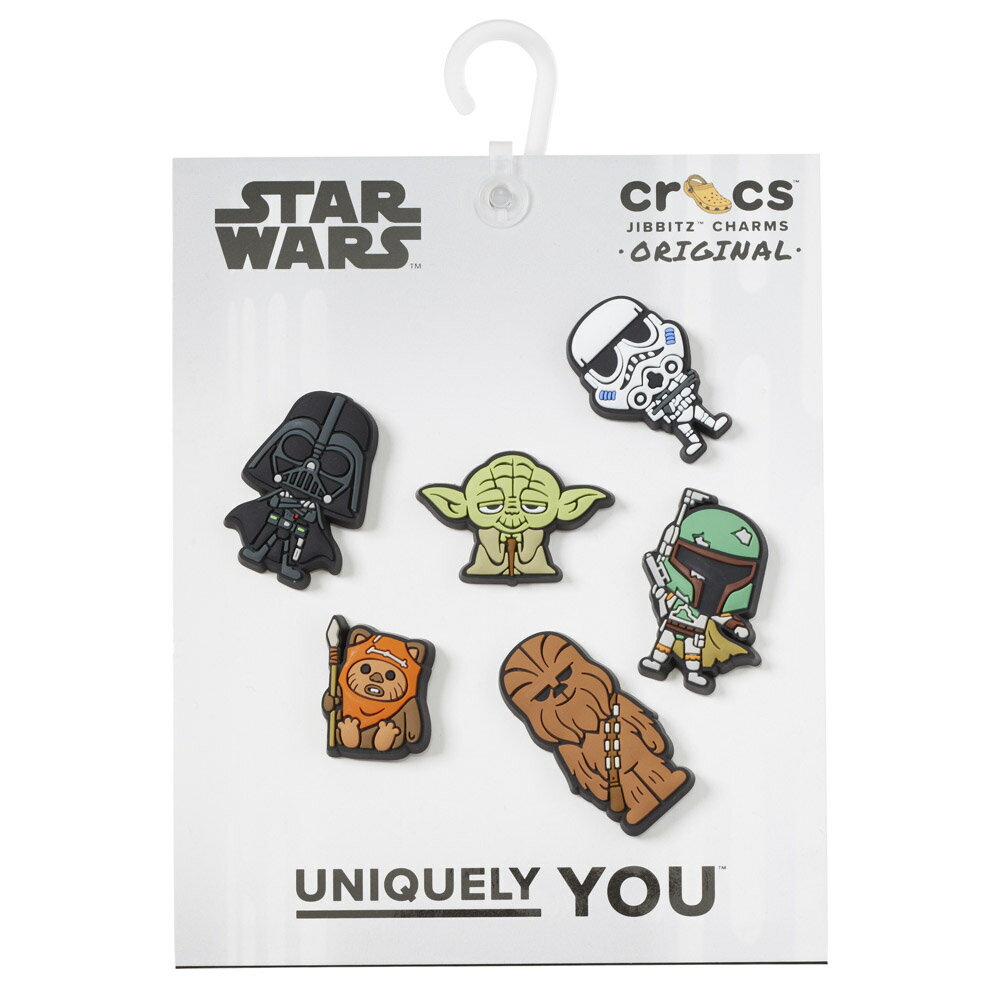 クロックス CROCS シューズアクセサリー STAR WARS CHARACTER スターウォーズ キャラクター 6 PACK 10010616 フィットハウス