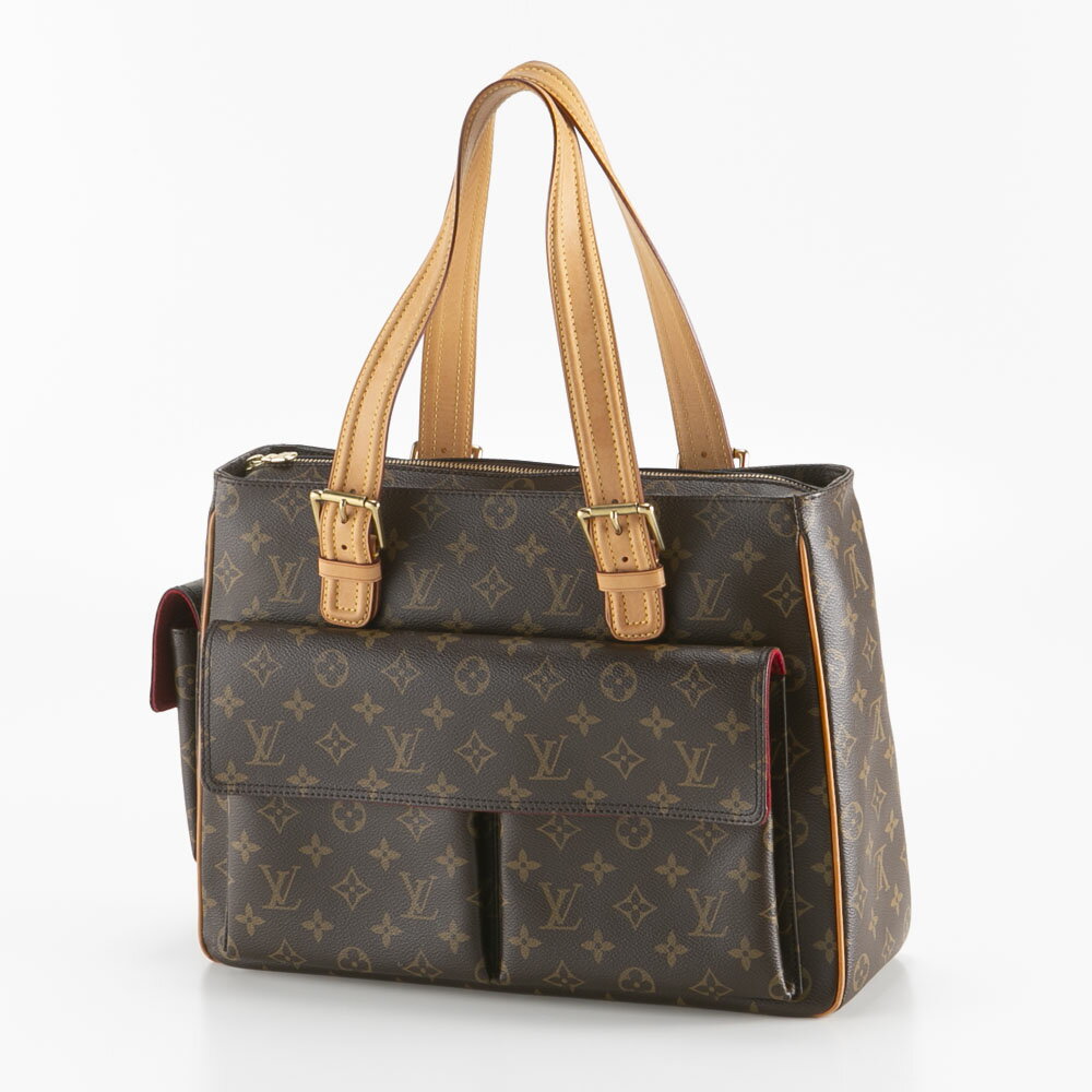 【5月18日−20日限定★クーポン配布中】【ヴィンテージ・中古】ルイ・ヴィトン LOUIS VUITTON ハンド・トートバッグ モノグラムミュルチプリシテ M51162　　フィットハウス