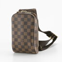 【5月3日−6日限定★クーポン配布中】【ヴィンテージ・中古】ルイ・ヴィトン LOUIS VUITTON ボディバッグ・ウエストポーチ ダミエ ジェロニモス N51994　　フィットハウス