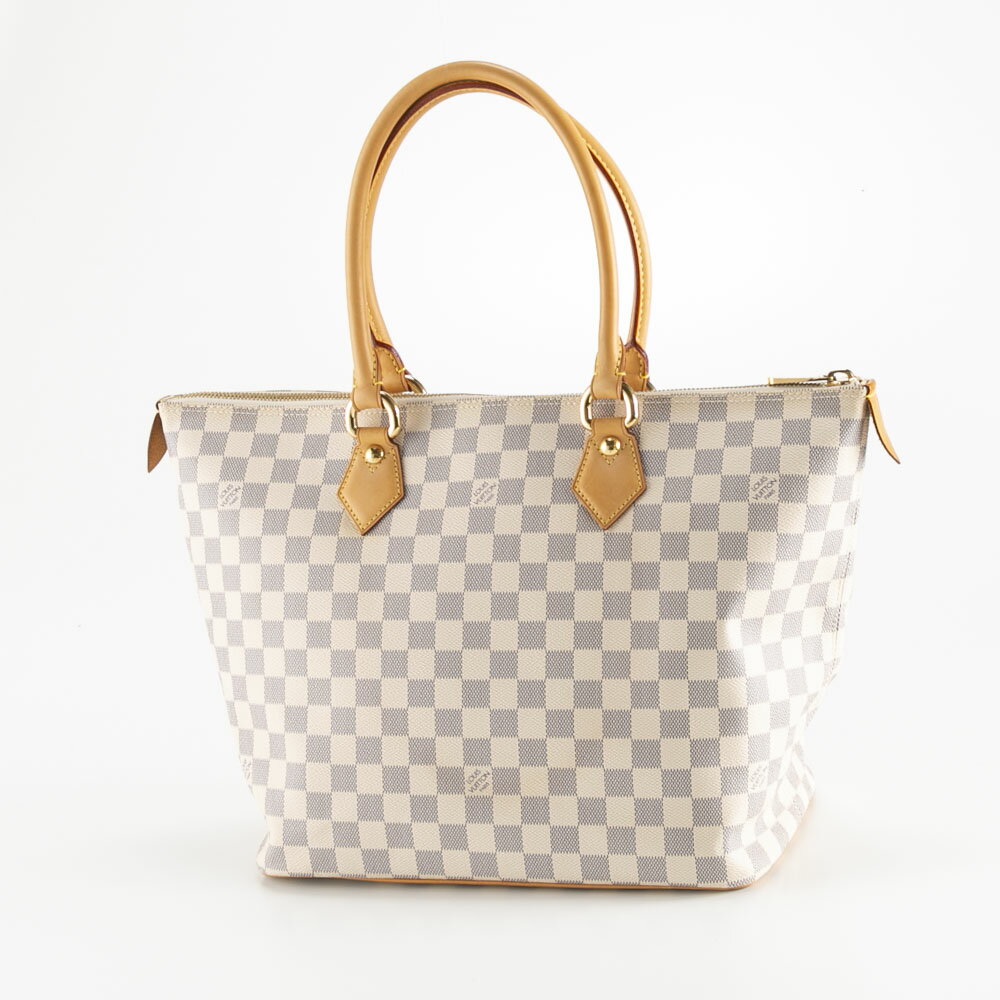 【5月18日−20日限定★クーポン配布中】【ヴィンテージ・中古】ルイ・ヴィトン LOUIS VUITTON ハンド・トートバッグ ダミエ アズール サレヤ MM N51185　　フィットハウス