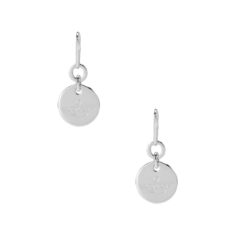 【ワンダフルデー限定★10%クーポン★】グッチ GUCCI サークルプレート ロゴ ピアス 151391/J8400/8106 フィットハウス
