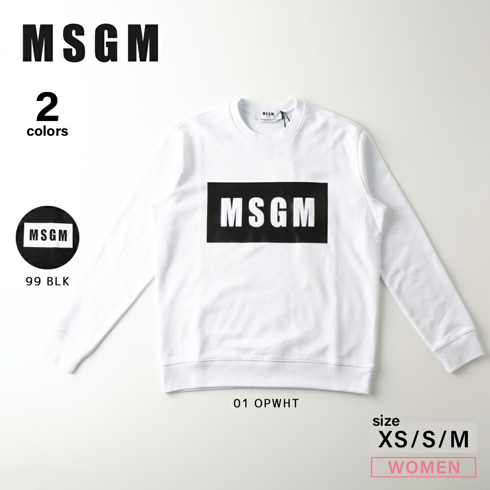 樂天商城 - エムエスジーエム MSGM レディーストップス クルーネック スウェット 2000MDM523 200000　　フィットハウス
