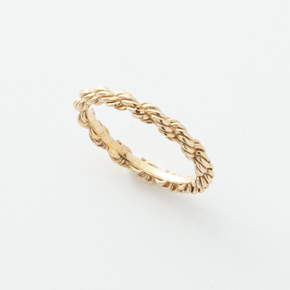 Rakuten - シェリークラン cheriecrin 指輪 K10 縄目ピンキーリング YG MCR-0015　　フィットハウス