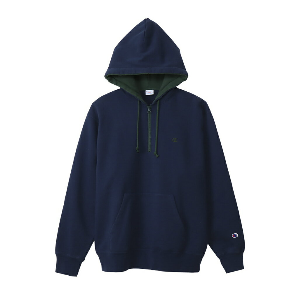 Rakuten - チャンピオン champion メンズトップス HOODED HALF ZIP SWEATSHIRT C3-Y103　　フィットハウス