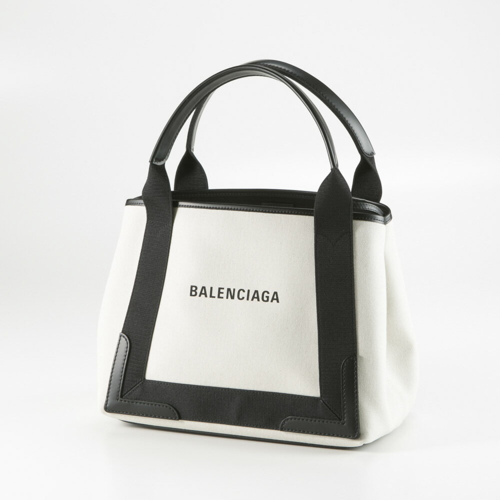 バレンシアガ BALENCIAGA ハンド・トートバッグ NAVY NEW CABAS SM キャンバス 3399332HH3N　　フィットハウス