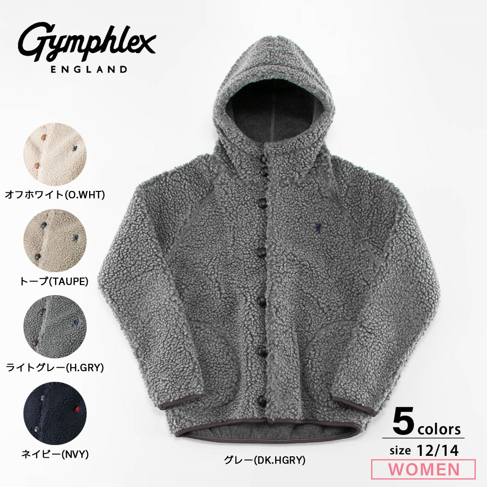 楽天市場】GYMPHLEX ボア ジャケットの通販 楽天市場】GYMPHLEX ボア ジャケットの通販