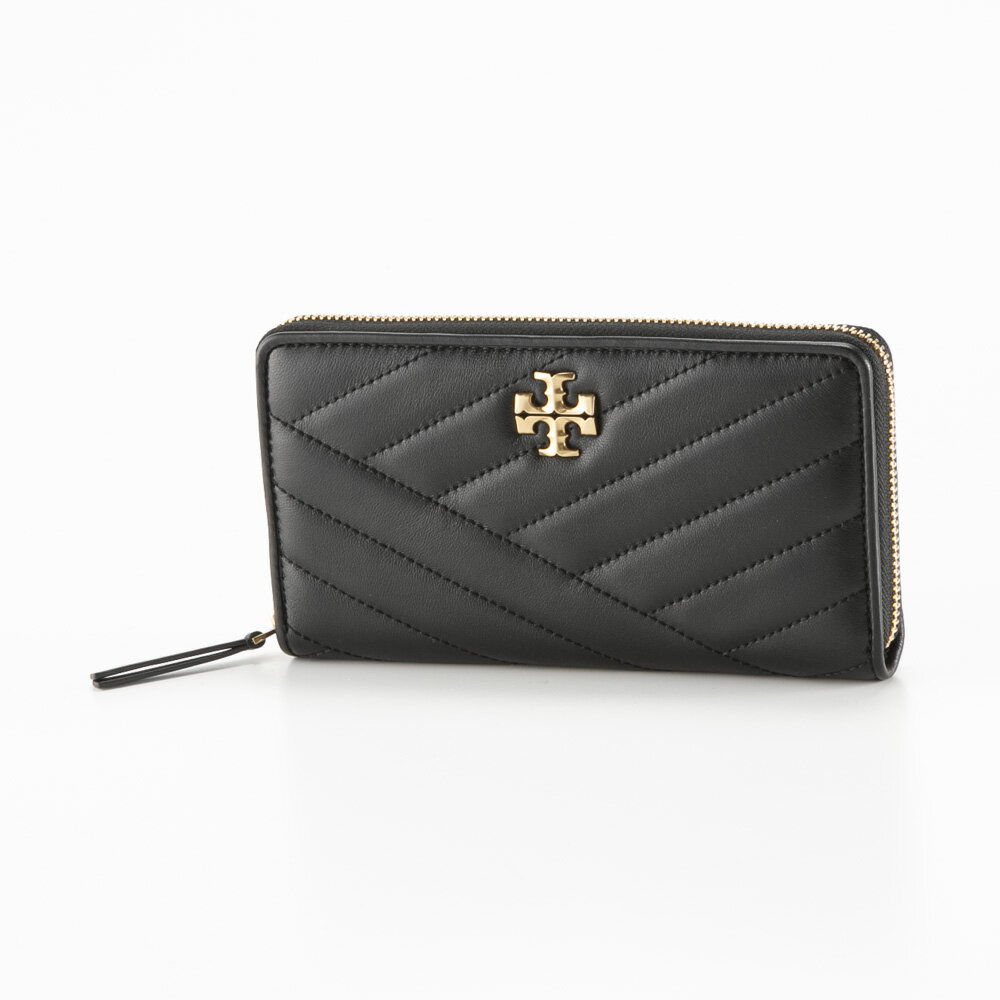 【5のつく日限定★10％クーポン★】【お買い物マラソン期間中ポイント10倍】トリーバーチ TORY BURCH 長財布 KIRA CHEVRON QUILT レザー ラウンド 90348　　フィットハウス