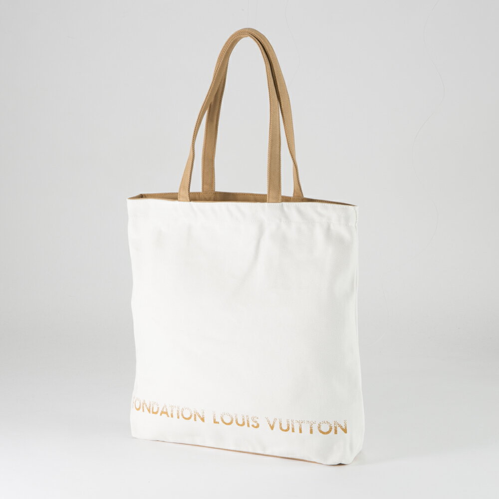 【5/15抽選で全額ポイントバック企画！2人に1人が当選！！】ルイ・ヴィトン LOUIS VUITTON FONDATION LV キャンバストートバッグ　　フィットハウス