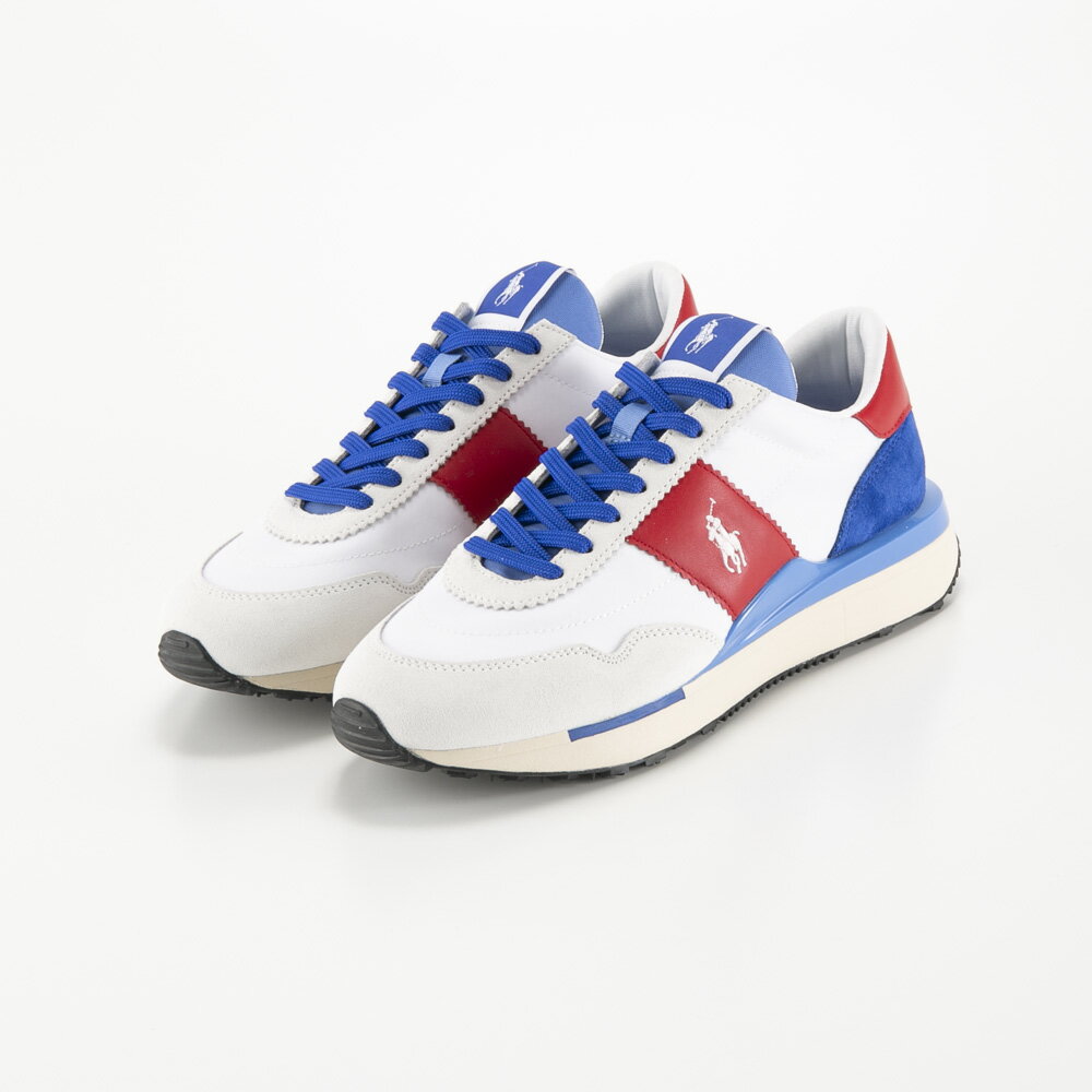 ポロラルフローレン POLO RALPH LAUREN メンズスニーカー Train89 スエードパネルスニーカー RE41　　フィットハウス