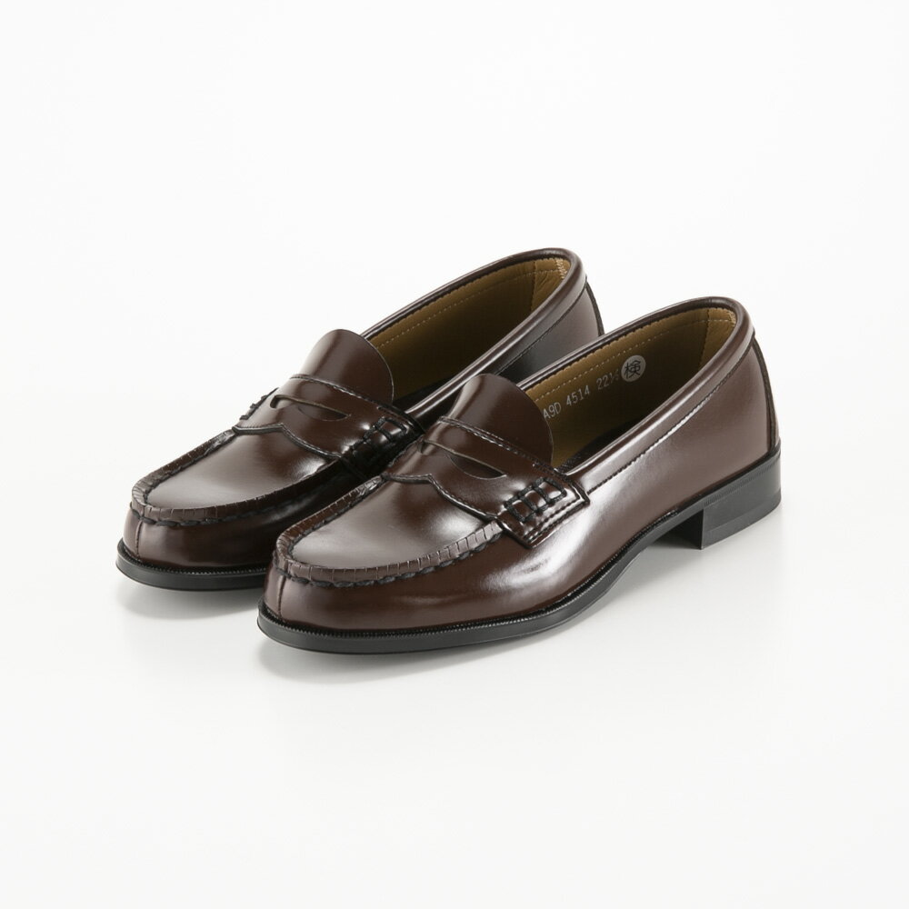 【8月9日-8月11日限定★クーポン配布中】ハルタ HARUTA レディースシューズ コインローファー 4514 人工皮革 通学　　フィットハウス