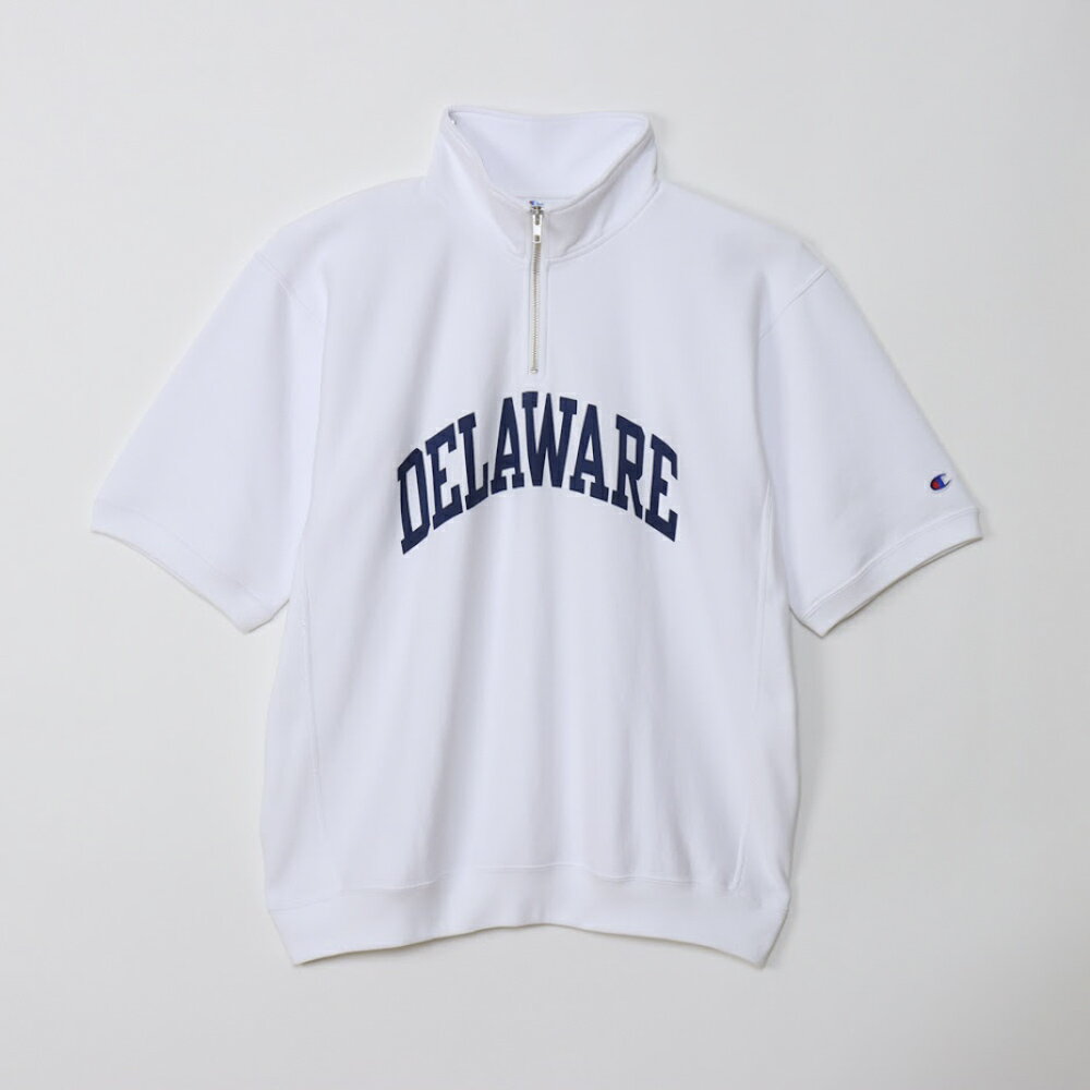 【7月19日-7月21日限定★クーポン配布中】チャンピオン champion メンズトップス REVERSE WEAVE HALF SLEEVE HALF ZIP SWEATSHIRT C3-Z007 フィットハウス