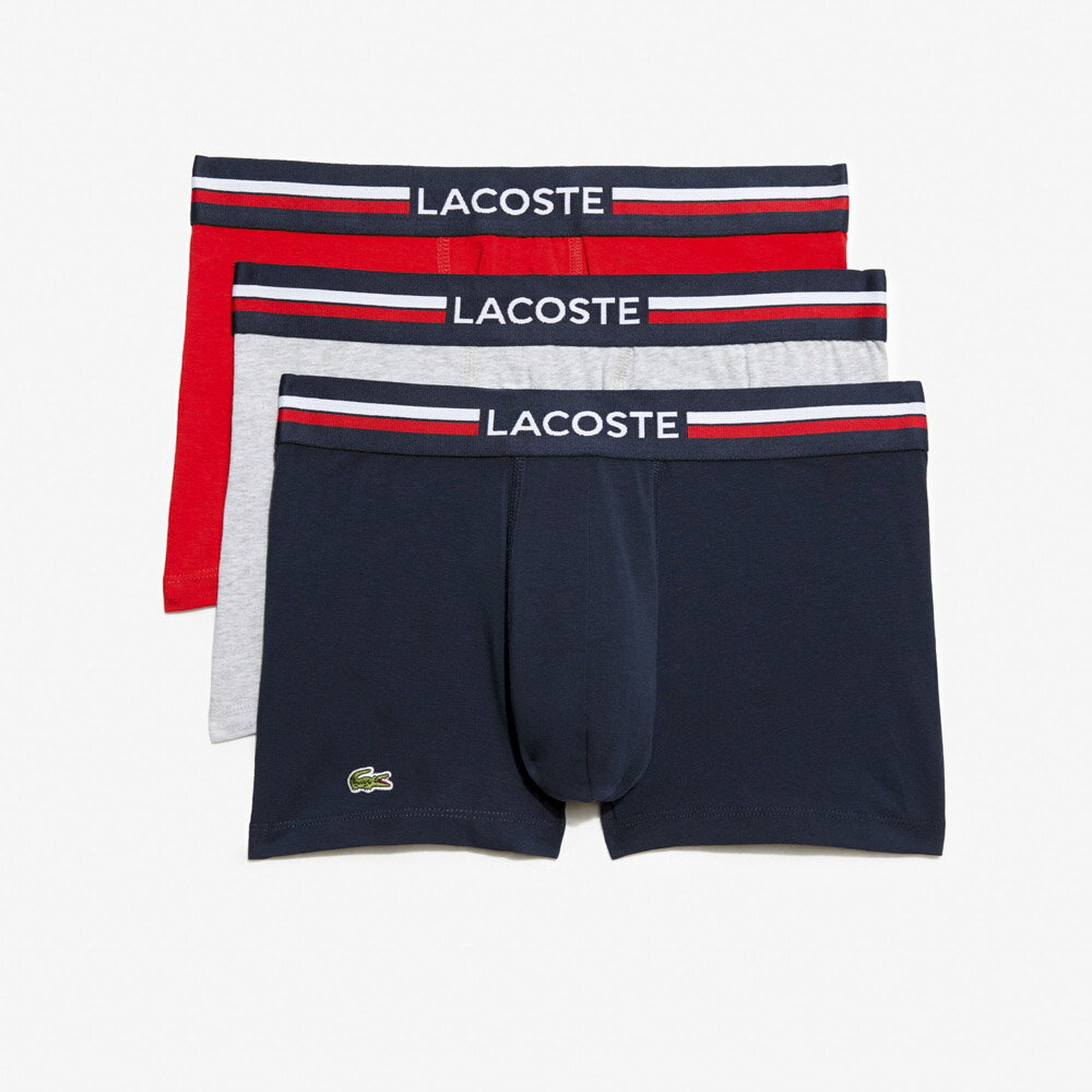 ラコステ パンツ メンズ ラコステ LACOSTE アンダーウェア 3P TRUNK 5H3386L　 　フィットハウス