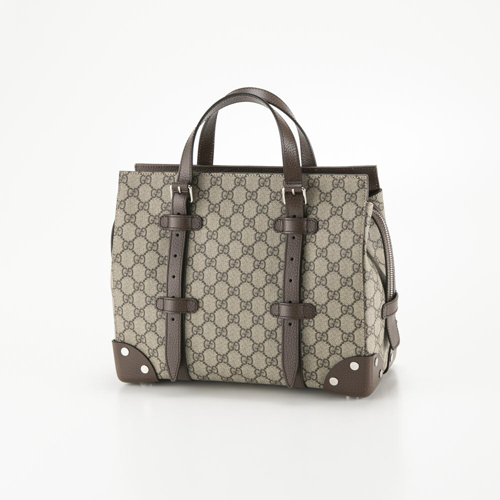 グッチ GUCCI GGスプリーム レザーディテール付き トートバッグ 643814 92TDN　　フィットハウス