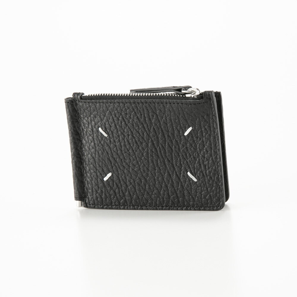 Rakuten - メゾンマルジェラ Maison Margiela 4ステッチ カーフ マネークリップ カード+小銭 SA1UI0022-P4455　　フィットハウス