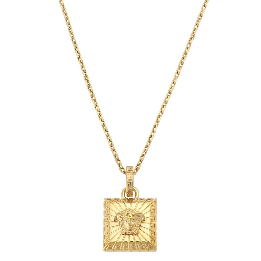 樂天商城 - ヴェルサーチ VERSACE メドゥーサ スクエア ネックレス 45〜50cm 1004341-3J000　　フィットハウス