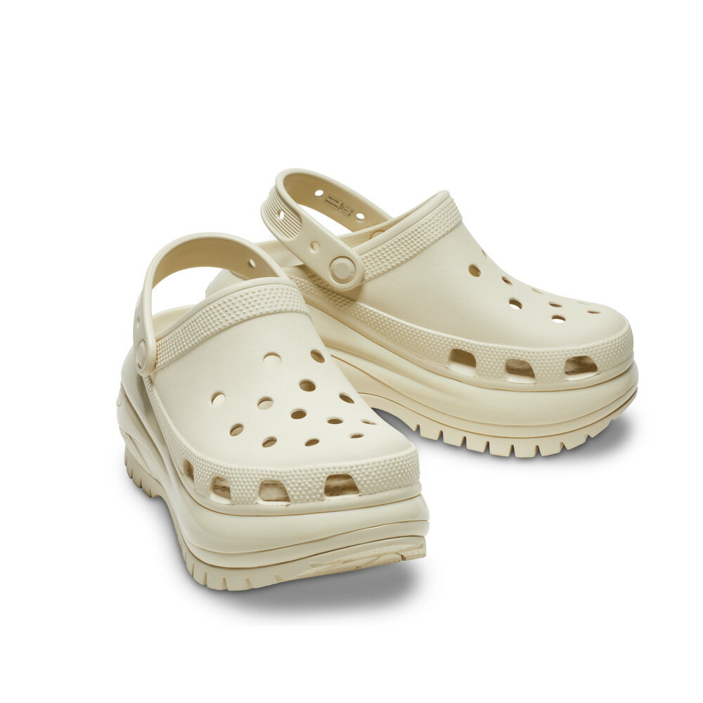 【5月18日−20日限定★クーポン配布中】クロックス CROCS レディースサンダル MEGA CRASH CLOG メガ クラッシュ クロッグ (BGE) 207988‐2Y2　　フィットハウス