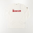 【8月1日-8月3日限定★クーポン配布中】モンクレール MONCLER メンズトップス コットンジャージ素材 ラバー加工ロゴプリント 8D000.08.829HP フィットハウス