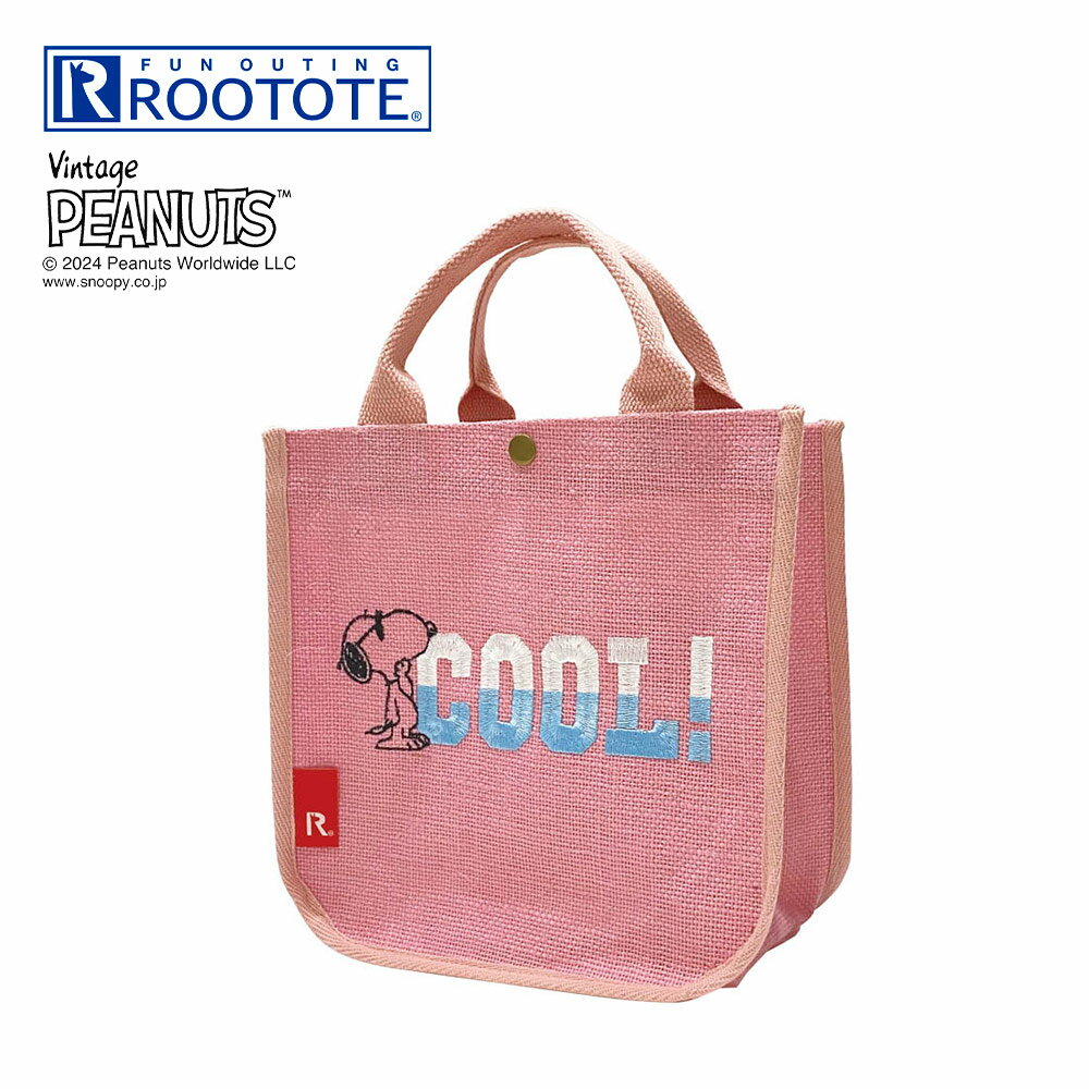 Rakuten - ルートート ROOTOTE ハンド・トートバッグ IP.SQ.ジュート.PEANUTS-8H 8321　 　フィットハウス