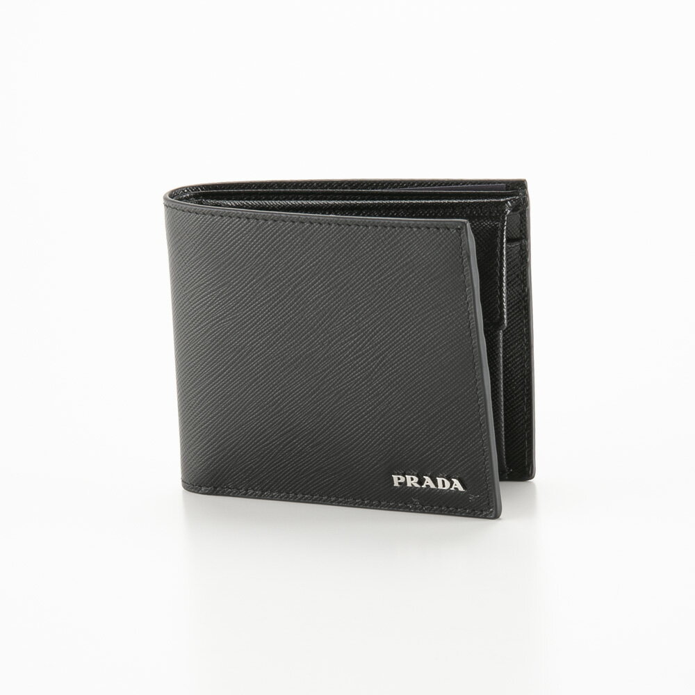 プラダ 財布（メンズ） プラダ PRADA SAFFIANO サフィアーノ 折り財布 2MO738 2FPJ　 　フィットハウス