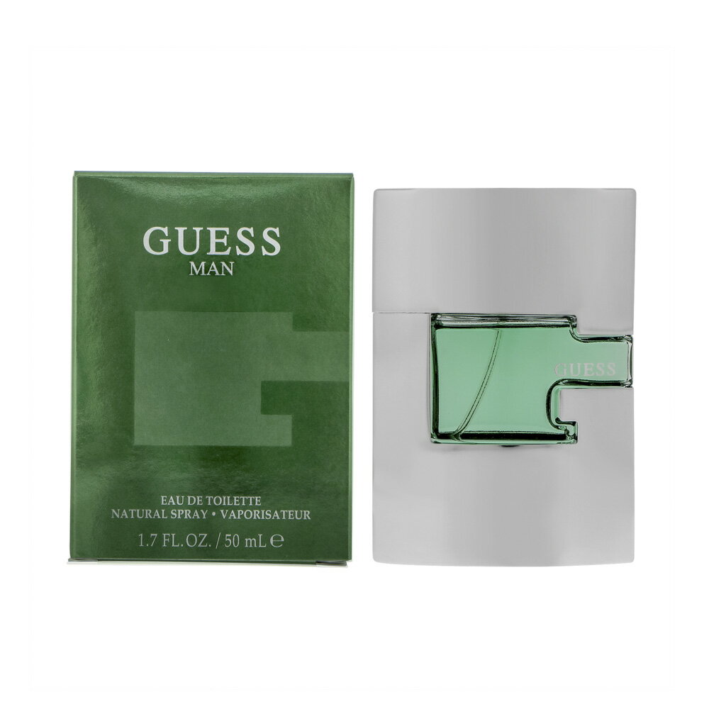 COMMENT LA発のグローバル・ライフスタイルブランド「GUESS」より、現代的な男性らしさの本質を捉えた柑橘系のフレグランスです。 セクシーで流行に敏感な男性に向けた、ナツメグ、ラベンダー、サンダルウッドが香るブレンドです。 【ゲス/GUESS】 SPEC 香調：シトラス アロマティック トップノート：ワームウッド ミドルノート：ナツメグ、ホワイトペッパー、ジンジャー、ラベンダー ラストノート：サンダルウッド、ペルーバルサム、モミ、アンバー、ムスク、スエード 【容量】50mL ※製品改良や成分の表示方法の変更等により、実際の成分と異なる場合がございます。成分については製品パッケージの表示をご確認下さい。 ※仕入れ時期、リニューアル等で予告無く製品パッケージが変更となる場合がございます。予めご了承下さい。