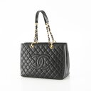 【5月1日-5月6日限定★クーポン配布中】【ヴィンテージ・中古】シャネル CHANEL キャビアスキン GST トートバッグ A50995 フィットハウス