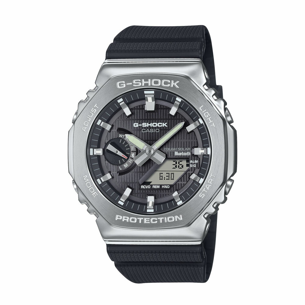 樂天商城 - 【5のつく日限定★10％クーポン★】【お買い物マラソン期間中ポイント10倍】カシオ CASIO ジーショック G-SHOCK 腕時計 GBM-2100 モバイルリンク アナデジ ソーラー Mウォッチ GBM-2100-1AJF　　フィットハウス