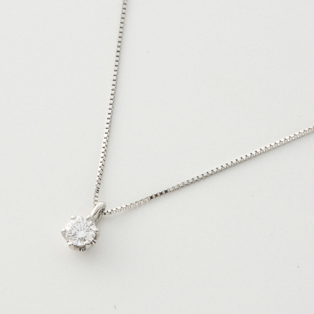 樂天商城 - ジュエリー JEWELRY PT900 Dカラー ダイヤ 0.15ctUP ネックレス TR02602BK　 　フィットハウス