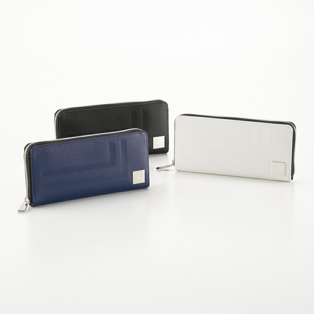 COMMENT はみ出るほどのビッグな素押しロゴが特徴のラウンドファスナー長財布です。 ブランドロゴ入りのメタルパーツが、上品で高級感ある印象を演出しています。 長財布を開くと、札入れが2つ、小銭入れ、カード段が12、差し込みポケットが2つ...