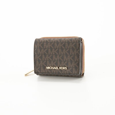 マイケルコース MICHAEL KORS 折財布 JET SET TRAVEL SIG 三折 コンパクト ラウンドF 小銭入付 35H9GTVZ5B フィットハウス