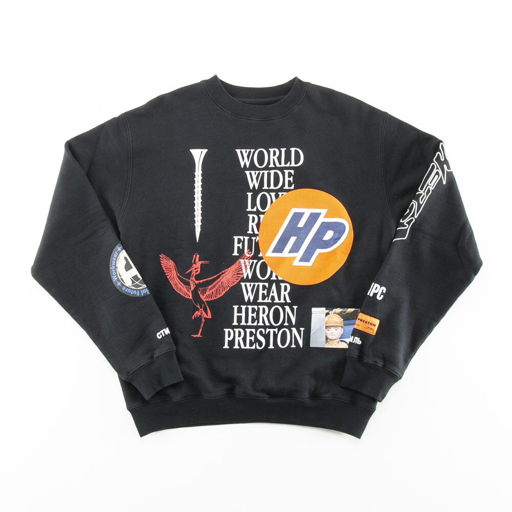 【お買い物マラソン期間中ポイント10倍】ヘロンプレストン HERON PRESTON メンズトップス クルースウェット HMBA014/JER002　 　フィットハウス