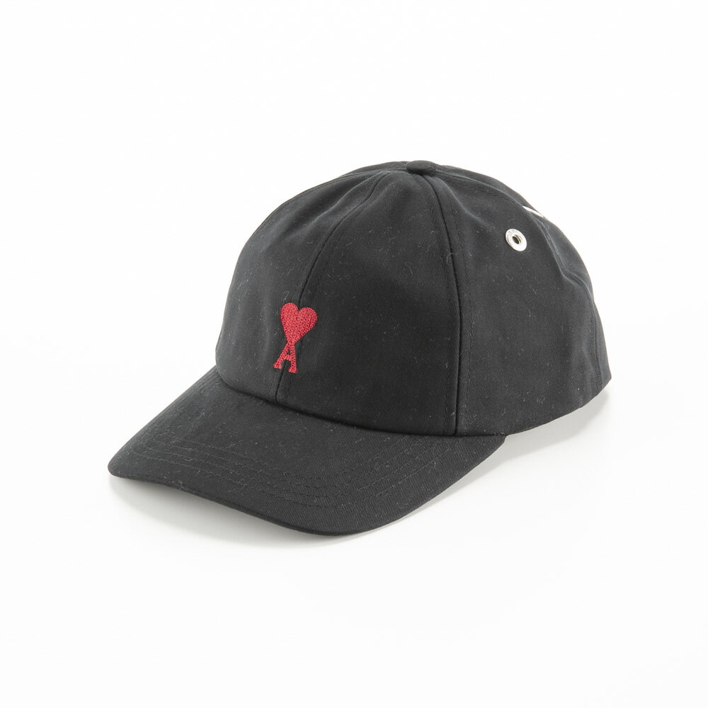 【抽選で全額ポイントバック企画!2人に1人が当選!!】アミパリス AMI PARIS キャップ・帽子 RED ADC EMBROIDERY CAP BFUCP006 フィットハウス