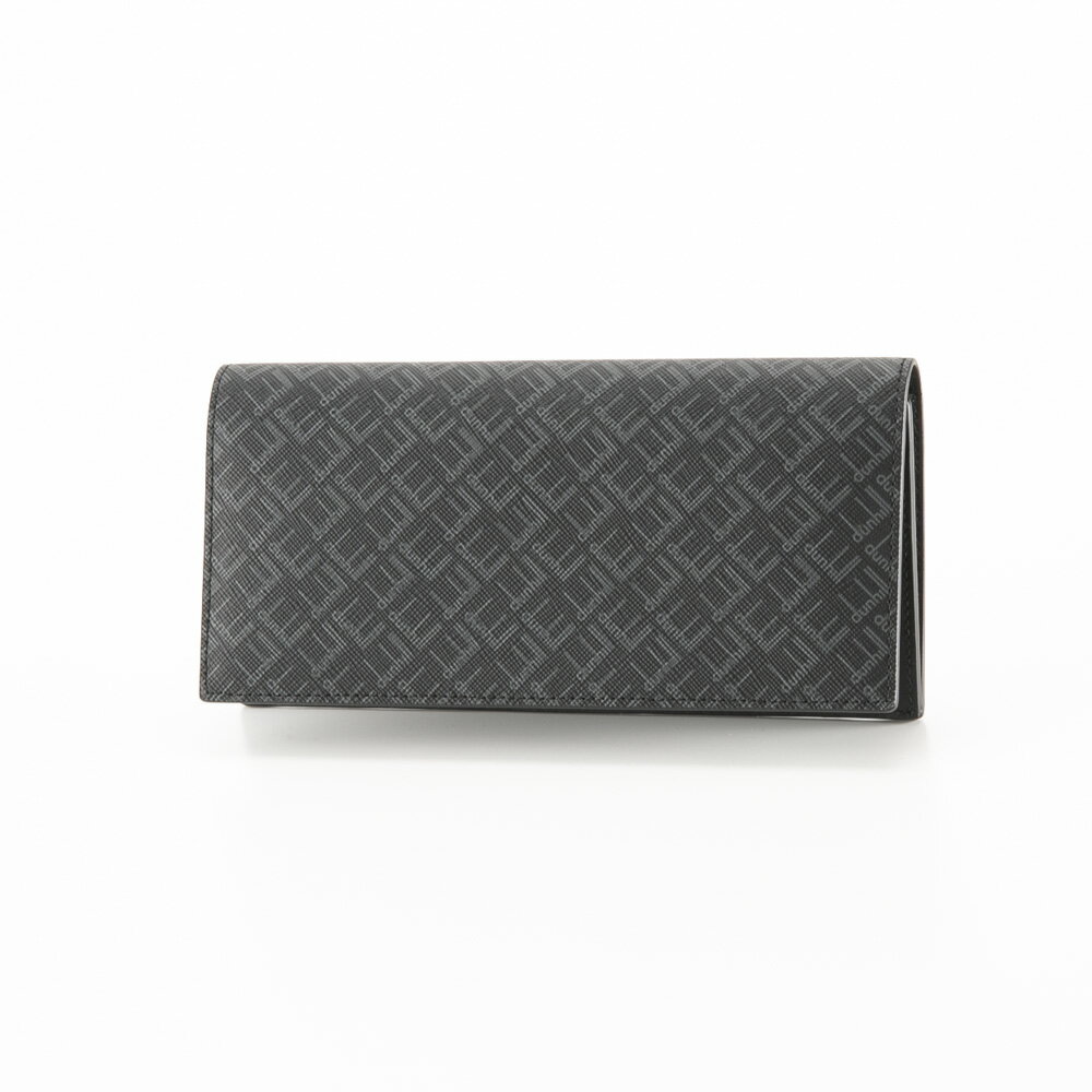 【5のつく日限定★10％クーポン★】ダンヒル DUNHILL 長財布 シグネチャー ブラック 21R2100LT001R　 　フィットハウス