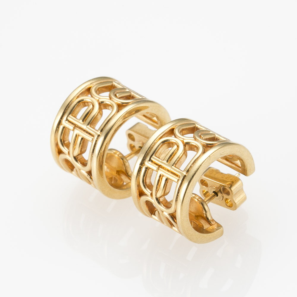 【ワンダフルデー限定★10%クーポン★】バレンシアガ BALENCIAGA ピアス BB HOOP 674537-TZ99G-0705 フィットハウス