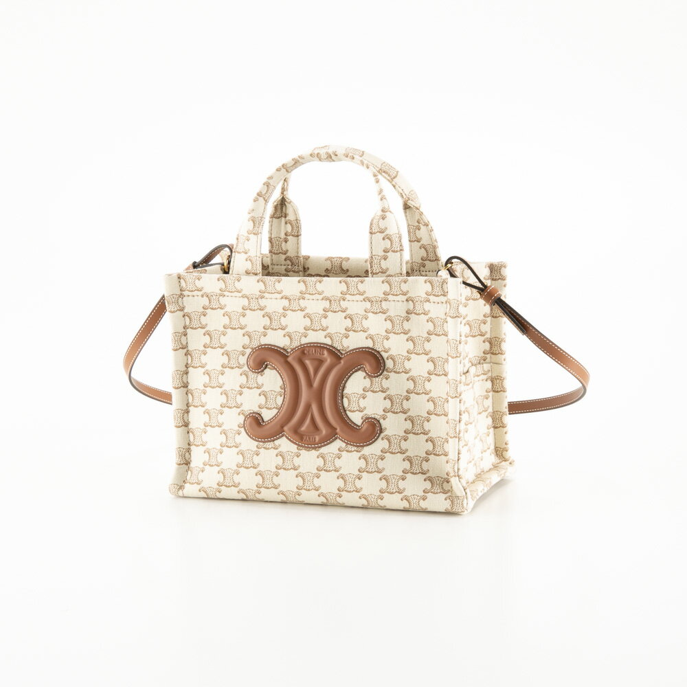 【お買い物マラソン期間中ポイント10倍】セリーヌ CELINE SMALL CABAS テキスタイルトートバッグ 19916/2FRF　 　フィットハウス