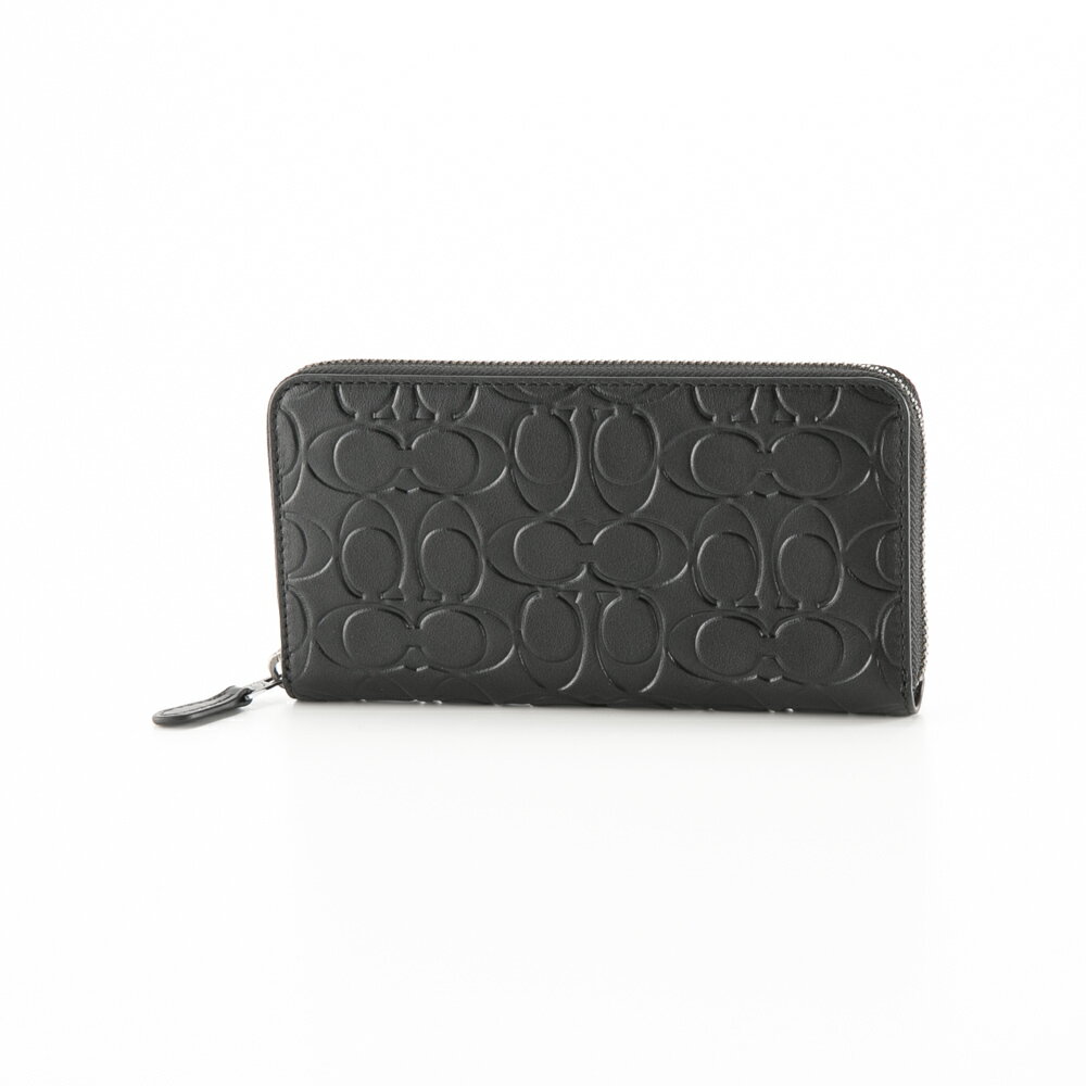 【1月1日-5日限定★お年玉10％クーポン★】コーチ COACH デボスドシグネチャーカーフレザーラウンド長財布 CE551　 　フィットハウス