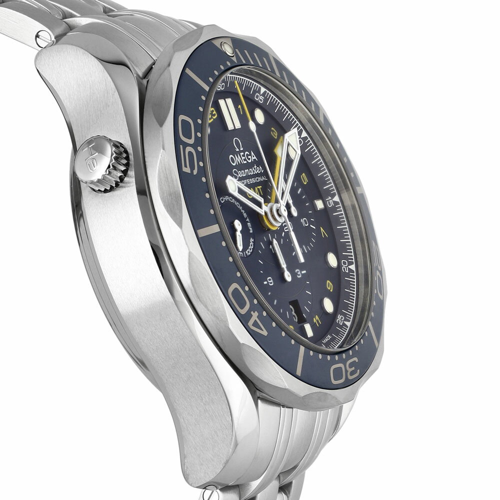 【9月20日-9月23日限定★クーポン配布中】オメガ OMEGA 腕時計 シーマスター GMT コーアクシャル 自動巻き クロノグラフ 44mm 212.30.44.52.03.001　　フィットハウス