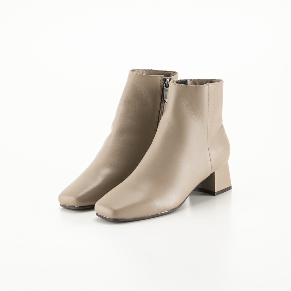 【お買い物マラソン期間中ポイント5倍】エアリーステップ Airy step レディースブーツ スクエアプレーンショート 148-1600　　フィットハウス