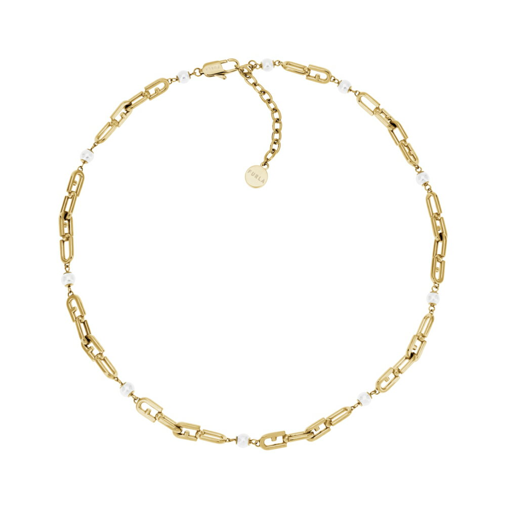 樂天商城 - フルラ FURLA ネックレス FURLA CHAINED LOGO NECKLACE FJ0926NTU　 　フィットハウス