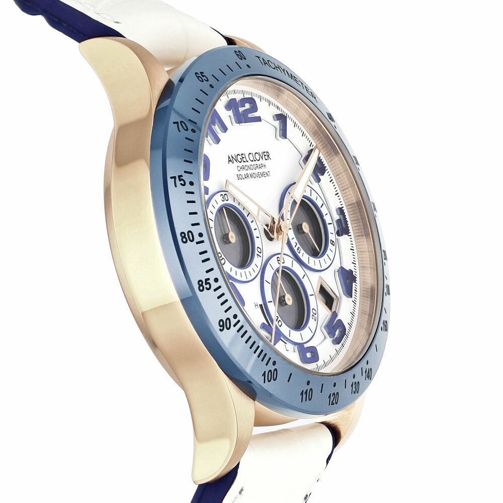 【8月9日-8月11日限定★クーポン配布中】エンジェルクローバー ANGEL CLOVER 腕時計 LUCE SOLAR LUS44PWH　 　フィットハウス